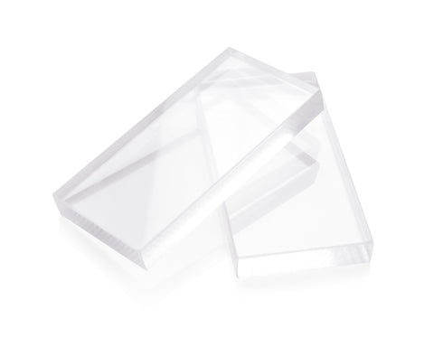 Made in the USA Thick Heavy Clear Acrylic Eyelash Strip Application Tray